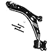 Detroit Axle - Front 2pc Lower Control Arms for 2004-2009 Mazda 3 Sport, 2006-2017 Mazda 5, 2 Lower Control Arms + Ball Joints Pair Set Assembly Replacement