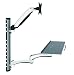 Produktbild HFTEK - FY02CWS - Monitor Halter Wandhalterung für Bildschirme von 13-27 Zoll mit VESA 75/100 - Tastaturhalter