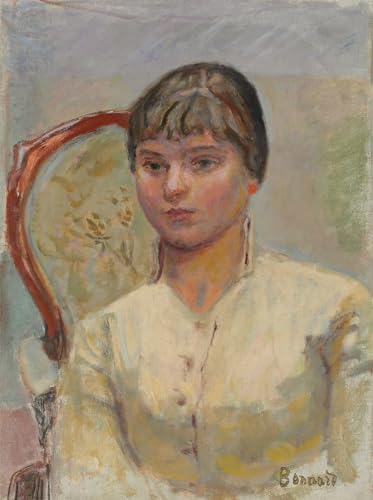 Décoration salon Pierre Bonnard Jeune femme au fauteuil habillez vos grands murs vides