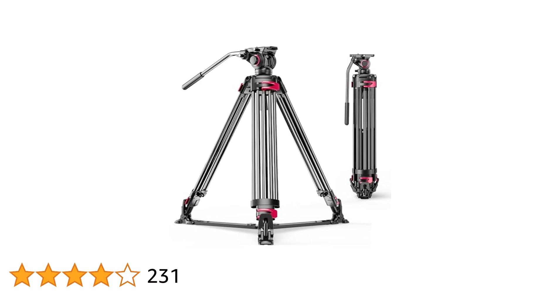 【新品】miliboo 三脚 MTT609A 耐荷重15kg？のコスパ最強三脚 miliboo プロ三脚 MTT609A