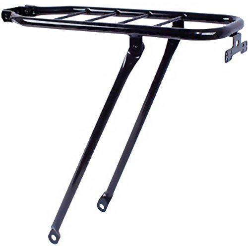 Steco Unisex - Erwachsene Gepäckträger-03380292 Gepäckträger, Schwarz, 28" Cover