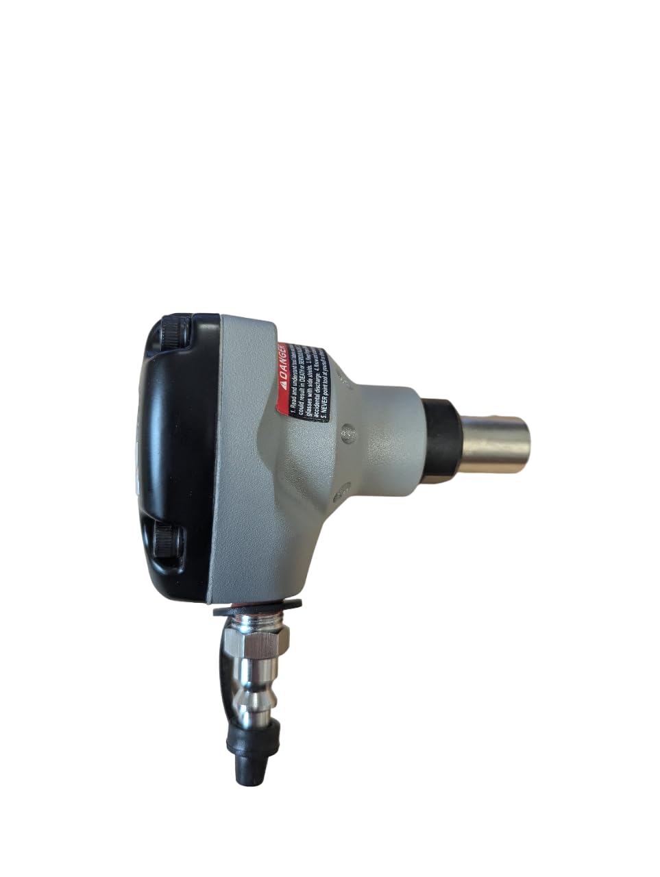 Clavadora neumática de palma TITIBI PN-1, mango ergonómico, nariz magnética, para clavos de 50-90 mm, Ø2-4,1 mm. (compresor de aire o un circuito de aire comprimido necesario)