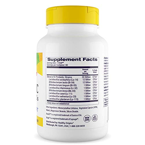 Probiotic Probiótico 30bi (60 VCaps) Healthy Origins