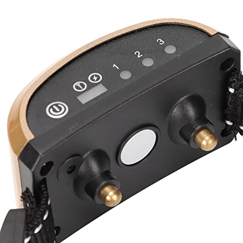 Coleira anti-latido recarregável para cães Coleira anti-latido ao ar livre ajustável