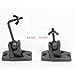 VideoSecu Speaker Wall Ceiling Mount Bracket One Pair for Universal Satellite, fits Keyhole and Thread Hole with 1/4 20 Threads, 4mm and 5mm Black 1ST