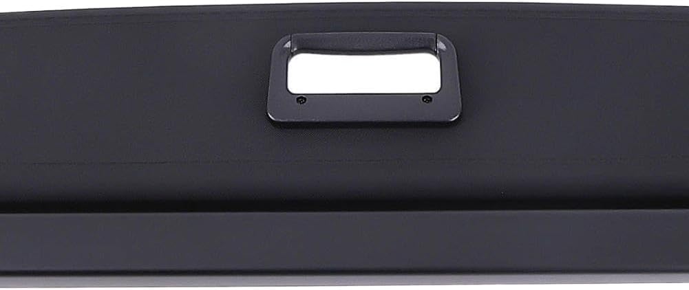 Retractable Cargo Cover Compatible with Santa Fe 2024 2025 Black Waterproof QME