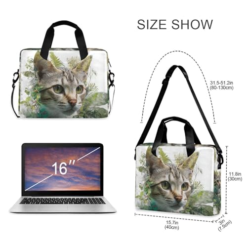 Funda para portátil con asa y correa de hombro 15.6 pulg miniatura 4