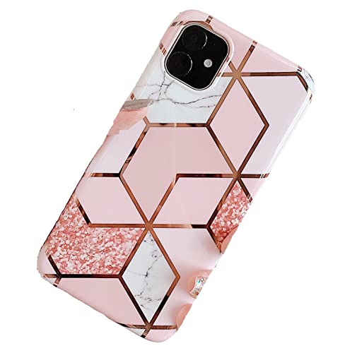 Image of MVYNO Exclusive case Compatible with iPhone 11 Back Cover | Beautiful Designer Cover Compatible with iPhone 11 for Girls & Women (Flexible | Silicone | for iPhone 11, Pink)