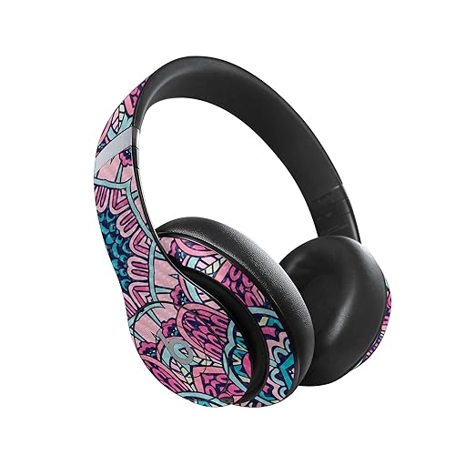 Image of MightySkins Carbon Fiber Skin Compatible with Beats Studio Pro - Tribal Mandala | Protective, Durable Textured Carbon Fiber Finish | Easy to Apply