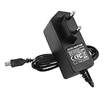 Conector CC: Mini USB Cargador de Pared de 5 V 2 A Mini USB AC/DC 5 V DC con Cable de 1,2 m para cámara, Lector de Tarjetas, DV, hub USB, Reproductor de Juegos, Reproductor de MP3/MP4 y Otros Dispositivos