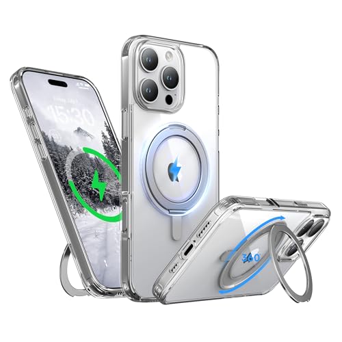 Coque compatible Magsafe iPhone 16 Pro transparent incassable