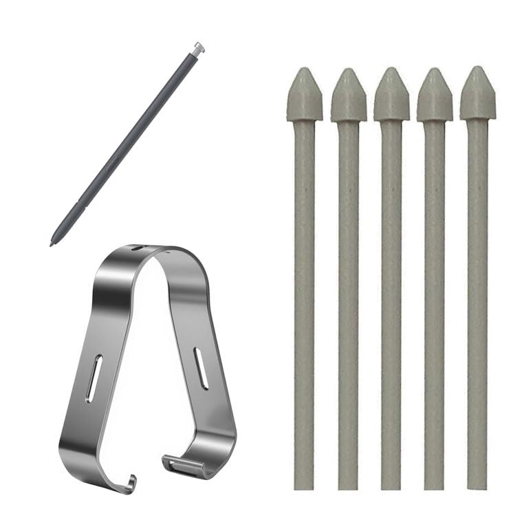 5 Pack Galaxy S26 Ultra Stylus S Pen Tips Replacement for Samsung Galaxy S26 Ultra Stylus S Pen Nibs Replacement Gray(5 Pack)-picture-27