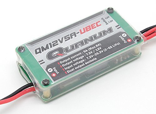 HobbyKing Quanum 12V-5A (7.2 - 25.2V) Dual Output UBEC Toy