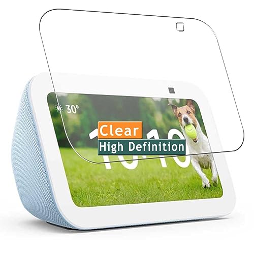 Vaxson 3 Unidades Protector de Pantalla, compatible con Echo Show 5 第3世代 GEN 3 3RD [No Vidrio Templado ] Película Protectora Film Guard