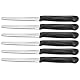Tomatenmesser Navaris Set aus Edelstahl und Kunststoff, 6x