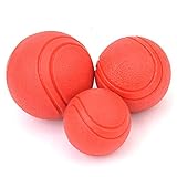 vitihipsy Bolas de Caucho sólido Pelota saltarina Resistente Indestructible Perro Entrenamiento Bola Mascota Juguete… (Style2, M)