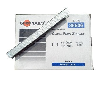 Spotnails 35506 5/16" Staples Carton of 20 Boxes