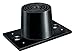Mason ND-A-Green Neoprene Double Deflection Floor Mount Vibration Isolator, 5/16"-18 x 3/4" Thread, 1-3/16" Diameter, 30-75lbs Load Rating, 0.35" Deflection, Green