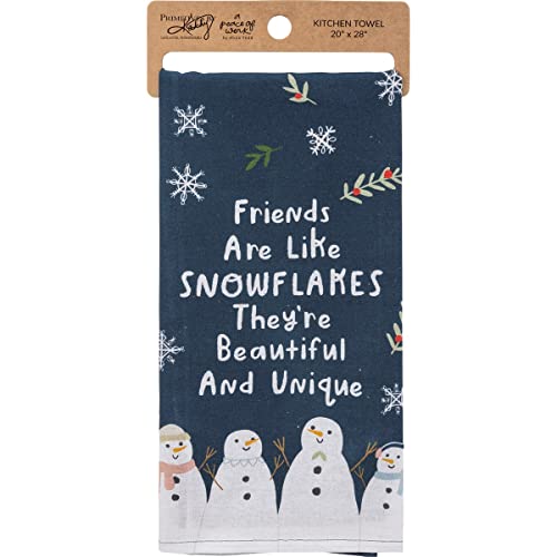 Primitives-by-Kathy-Friends-are-Like-Snowflakes-Theyre-Beautiful-and-Unique-Decorative-Kitchen-Towel Primitives by Kathy Friends are Like Snowflakes Theyre Beautiful and Unique Decorative Kitchen Towel