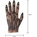 Werewolf Gloves Halloween Costume Wolf Gloves Party Cosplay Horror Gloves Dress up Role Play Devil Halloween Props Mittens Green Halloween Decoration