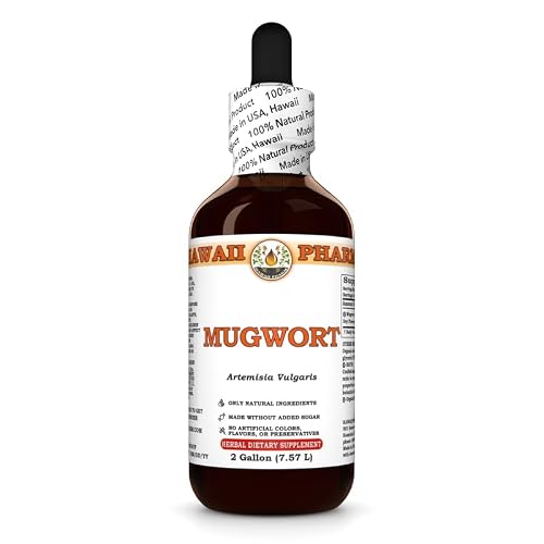 Hawaii Pharm Mugwort Extract, Tincture for Energy Boost, Supports Relaxation,
