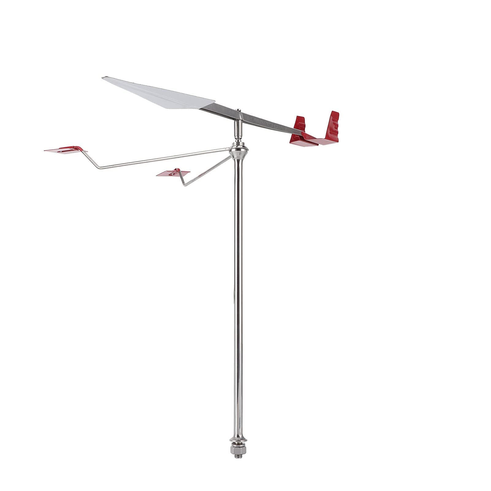 Veleta de Viento, Indicador de Dirección del Viento de Veleta Marina de Acero Inoxidable 304 para Navegación en Yate