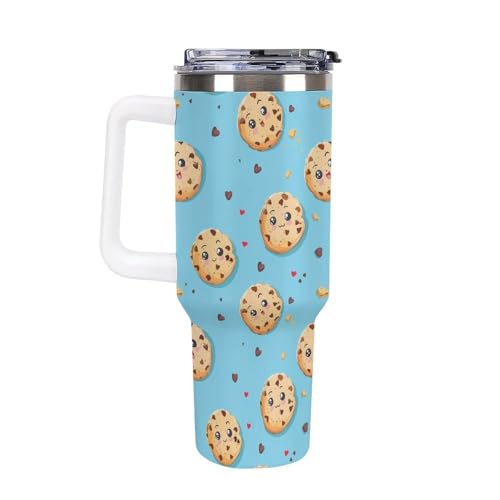 Termo de 40 oz de galletas de alta calidad, botella de agua duradera 3