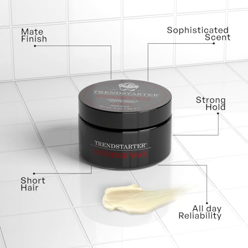 Image of TRENDSTARTER - EXTREME Premium Water Based Pomade - Travel Size - Strong Hold - Matte Finish - Flake-Free Styling for All Hair Types