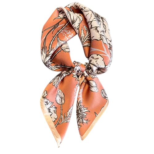 FEIBOON Seidenschal Quadratisch 68,6 x 68,6 cm