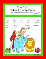 The Best Bible Activity Book with Fun-Filled Reproducible Pages Volume 2 1793945349 Book Cover