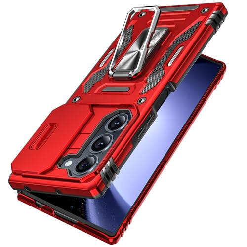 JSTNMEBO Galaxy Z Fold6 pP[X Ot SC-55E P[XϏՌ Yی TPU+PC d\ op[ ԍڃz_[Ή 360°] X^h@\ X}zP[X MNV[[bg tH[h6 5gpP[X 