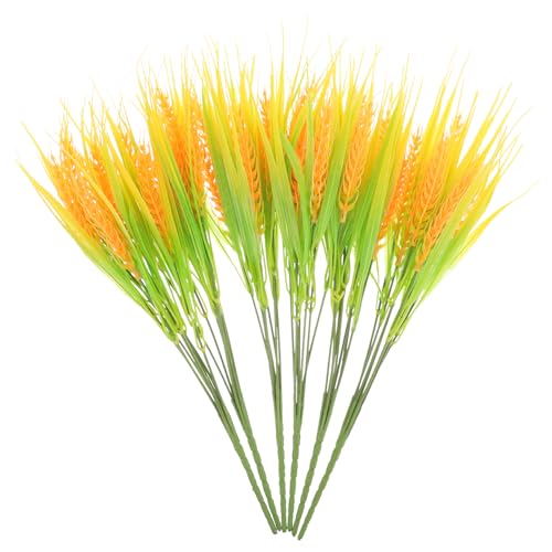 Frutas artificiales de plástico lavable en pack de 6 piezas amarillas y verdes ultra estables 2