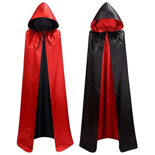 Disfraces de cosplay históricos, capas temáticas para uso casual, diseño versátil para todas las estaciones, perfecto para fiestas de disfraces y eventos, rosso, 180