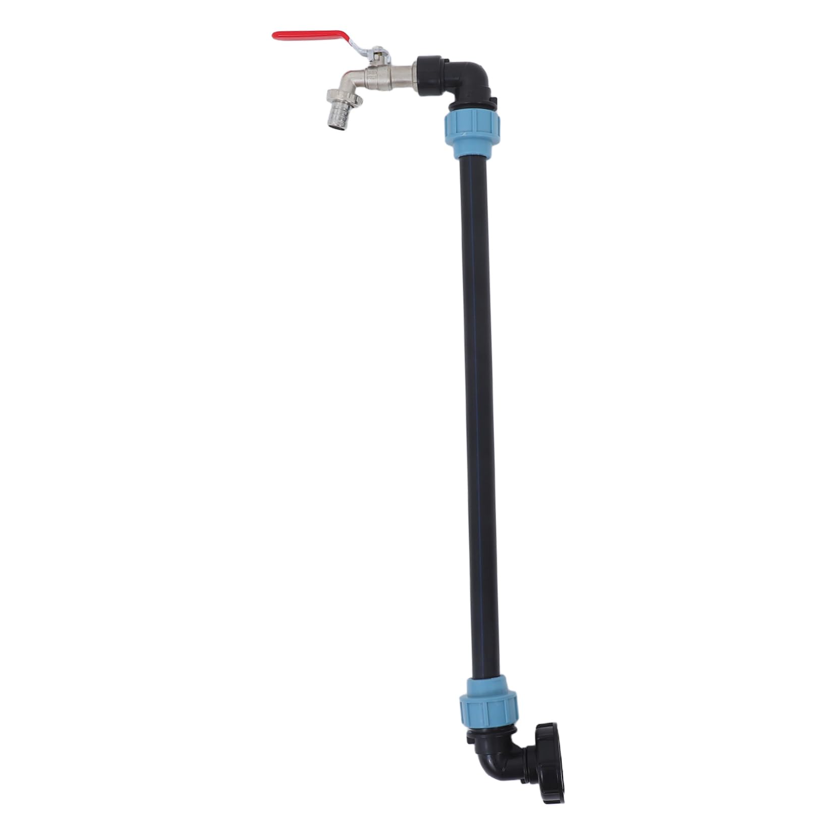 Adaptateur robinet étanche et durable en laiton nickelé pour cuve IBC