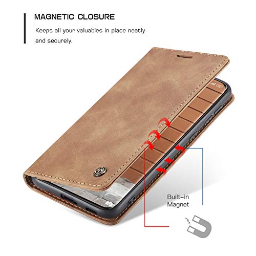 UFinetech Case for Xiaomi Mi 11, Leather TPU Cover Shell for Xiaomi Mi 11 5G - Image 3