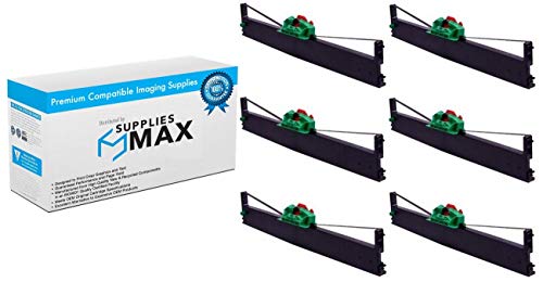 Cintas de impresora compatibles SuppliesMAX para Olivetti PR-2 (6/PK) miniatura 1