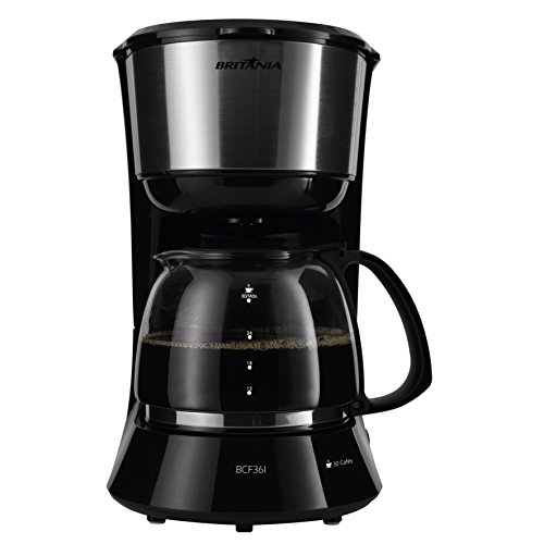 Cafeteira, BCF36I, 36 xicaras, Preto, 110V, Britânia