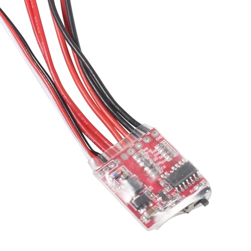 ESC 20A cepillado de 6 piezas para motor RC de coche y barco 2S 6