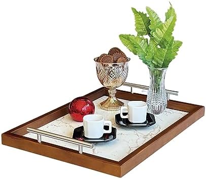 Bandeja Cantinho Café Grande Moderna Decorativa Ambiente Casa Sal...