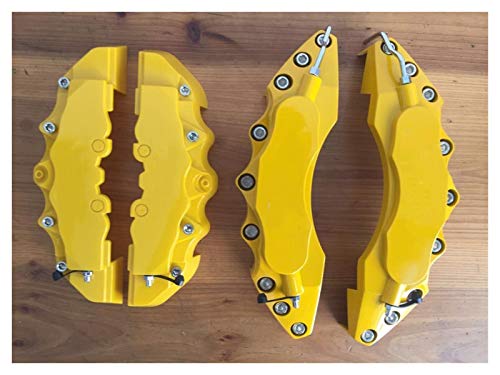 car Caliper Covers ABS Plastic Disc Brake Caliper Cover Without Logo Car Styling Fit for BMW Audi Mercedes Benz Front and Rear Car Caliper Cover