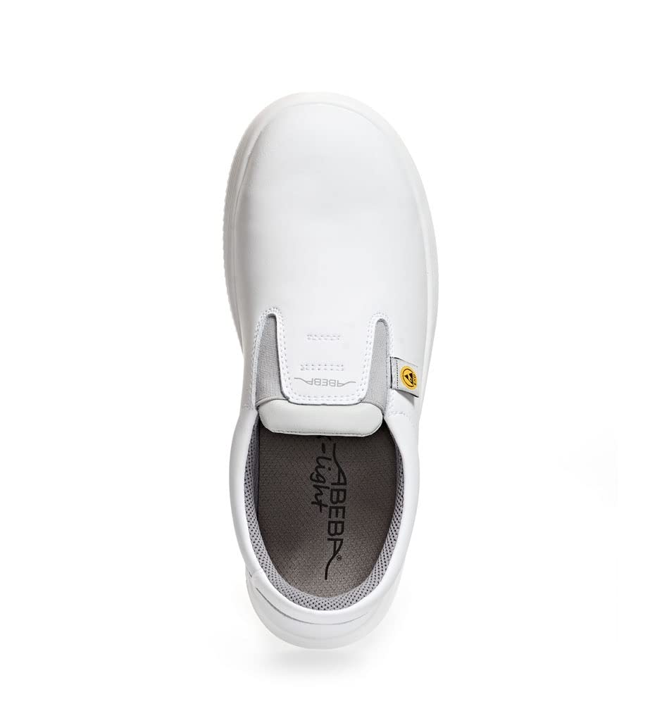 ABEBA 7131032 X-LIGHT ESD Loafer, S2, SRC, Weiß, Größe 39