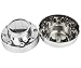 OKPARZ Replacement for Chrome Wheel Center Hub Cap Hubcap 2011-2018 Ram 3500 2Pcs Front + 2Pcs Rear 1-Ton Dually DRW Alloy Wheel