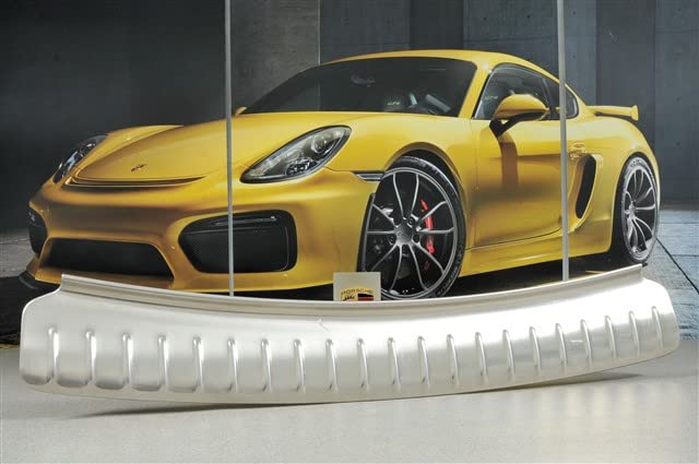 Kompatibel mit Porsche Cayenne E1 955 Blende/hintere Stoßstange Edelstahl/rear bumper trim