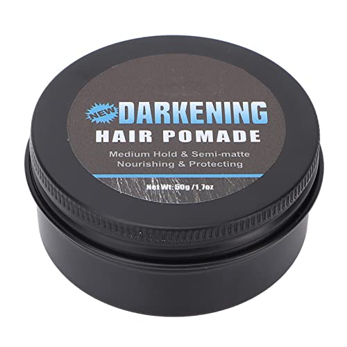 Creme de coloração de cabelo, fornece nutrição rápida, inofensivo, descartável, cera natural para ti