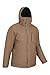 Mountain Warehouse Comet II Mens Ski Jacket - Waterproof, Breathable Tan XX-Small