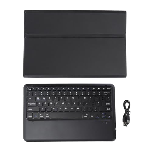 ZenithAur Case de Teclado Desmontable pestaña P12, 12.7 Pulgadas 2023, Estuche TPU de ángulo Ajustable con Teclado magnético y Soporte para bolígrafo (Negro)