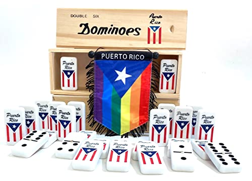 Puerto Rico Dominoes Domino Boricua PR Clásico miniatura 5