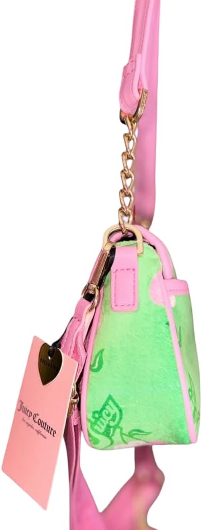 Juicy Couture Retro Juicy Cherry Shoulder Bag Flap