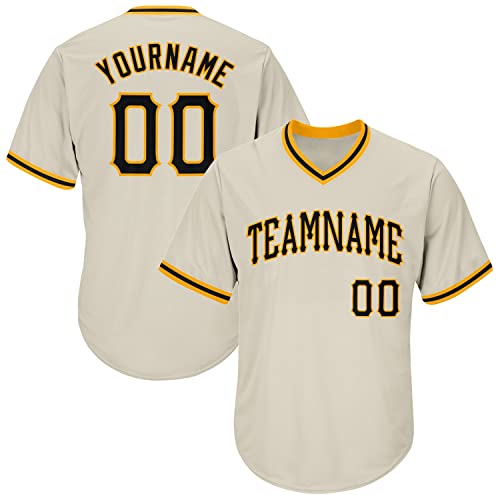 Custom Name Team Name Number Breast Cancer Awareness Month Pink Ribbon Active Baseball Jersey, Personalized Baseball Shirt miniatura 1