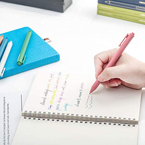 KACO Retractable Gel Pens Color Ink, Extra Fine Point (0.5 mm)-20 Assorted Colors, Latest Version